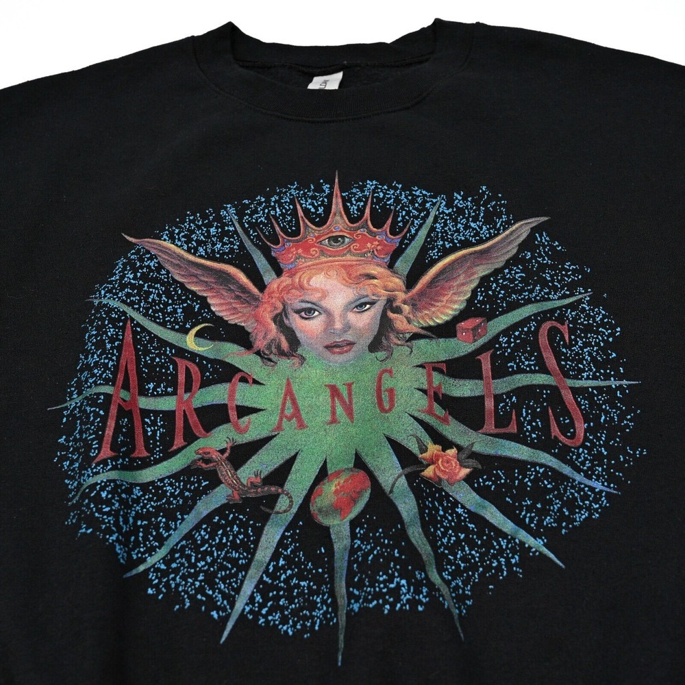 Arc Angels Band 90s Austin Blues Rock Music‎ Sweatshirt Black Small